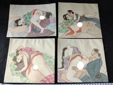 Japonais Shunga Soie Papier 4