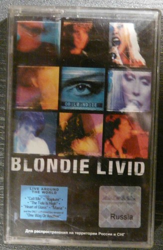 Blondie livid k7 tape - -,