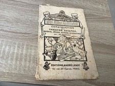 Construction du théâtre guignol,mareriel,décors,accessoires..-de Graffigny.