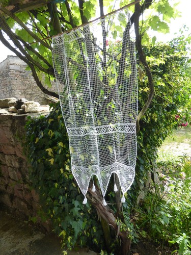 Rideau ancien seul - ancien, porte