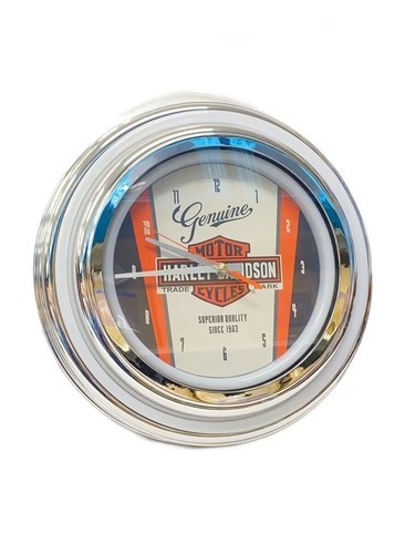 Horloge murale harley davidson - murale, harley-davidson