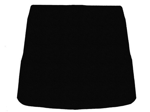 Noir tapis coffre - noir, velour