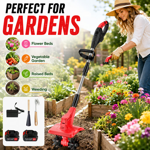 Electric garden tiller for - electric,