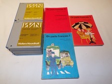 Lot de 3 livres " On parle français " 1969/74 et 76 + 6 cassettes magnéto à band