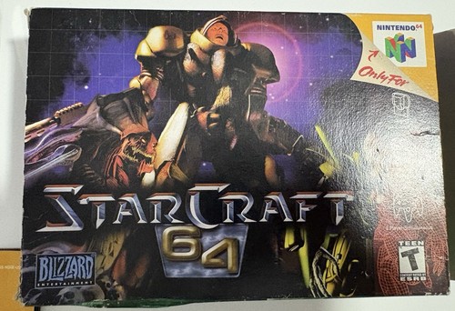 Starcraft n64 nintendo - 64,