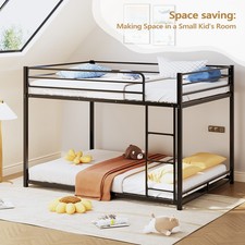 Metal Low Profile Bunk Bed