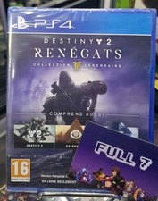 DESTINY 2 Renégats Collection Légendaire SONY PS4 PS5 NEUF NEUF VERSION FR.