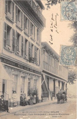 Cpa saint jean - saint, hotel