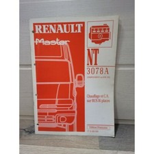 Renault Master II - Manuel Chauffage Climatisation Bus 16 Places - NT3078A