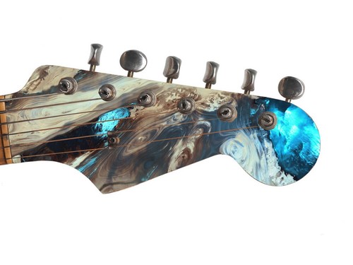 Guitar skin wrap axe - wrap, reface