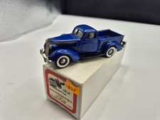 STUDEBAKER COUPE EXPRESS PICK UP 1937 BLEU BLUE 1/43 US MODEL MINT US 14