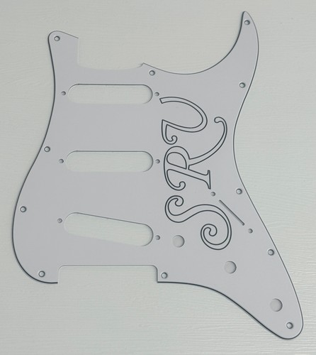 White pickguard scratch plate - scratch,