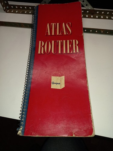 Atlas routier peugeot - routier,
