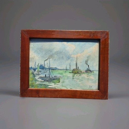 Peinture ancienne aquarelle - peinture,