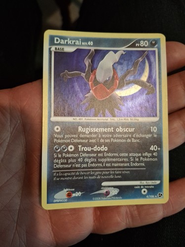 Carte pokemon darkrai - carte,