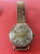 (25) Montre Suisse  Sandoz Chronographe  Vintage  Fonctionne  A Nettoyer Réviser