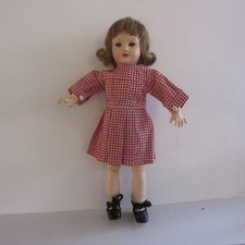 original G.L. : robe tablier pour poupée Bleuette L ENFANT SAGE période 1940