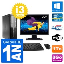 PC HP Pro 4300 SFF Ecran 22"