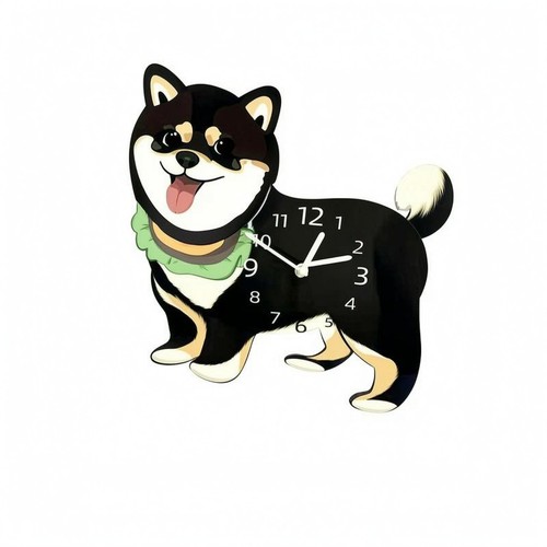 Horloge chien shiba - chien, inu