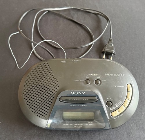 Vintage radio réveil sony - radio,