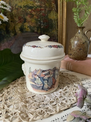 Ancien pot sarreguemines - ancien,