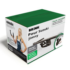 Pack Attelage Brink pour Suzuki Jimny 00- Amovible + Faisceau s. 13 broches