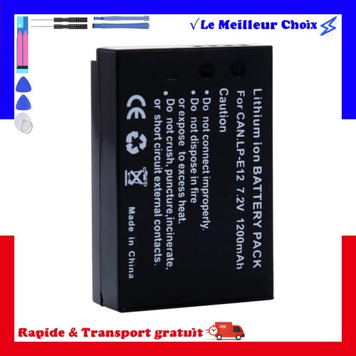 Batterie pour canon e12 - batterie,