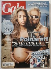 Rare Magazine 2010 Michel POLNAREFF  " GALA 3D"  avec lunette 3D