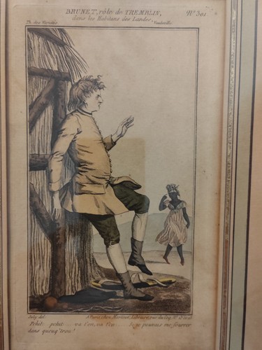 Gravure théâtre xixe - théâtre, du