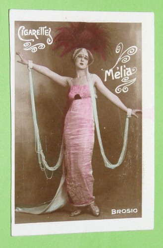 Photo 1910 cigarettes card - photo,