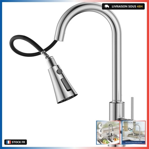 Robinet cuisine ressort - de,