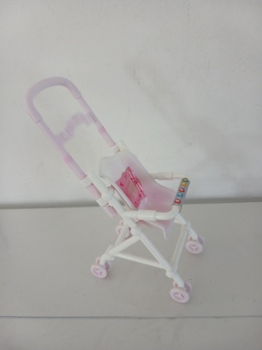 Petite poussette canne rose - canne,