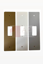 Plaque Avec Trou pour Bouton