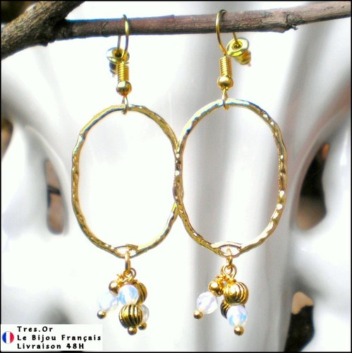 Boucles oreille ovales - boucles, d'oreille