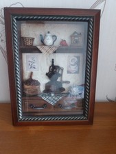 Cadre Vitrine  Cuisine moulins a café