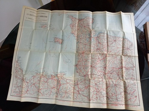 Carte ancienne bretagne - carte, et