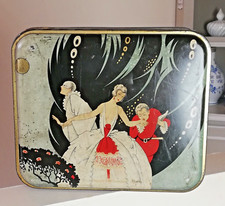 Boite publicitaire ancienne en