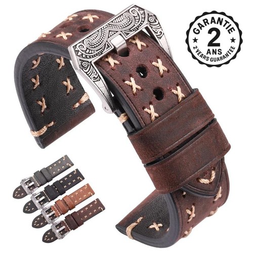 Bracelet montre cuir - montre,