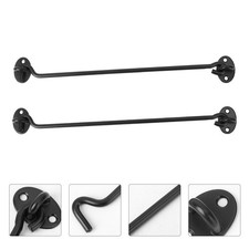  2Pcs 12 Pouces Mode Bronze Garde-Vent Crochet Cabine pour Fenêtre Armoire Porte