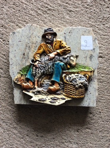 Decoration berger sur plaque