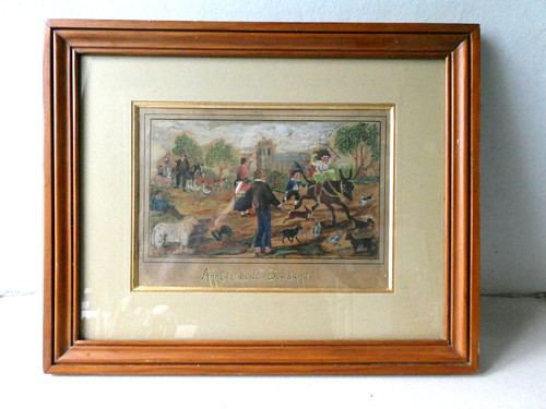 Tableau dessin scène - dessin,,