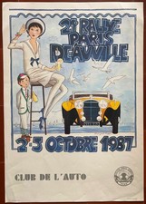 Affiche 21ème RALLYE PARIS
