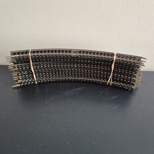 15x Jouef HO 470 Rails Train Voie Courbe Virage Vintage Modelisme Ferroviaire