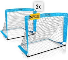 Set de 2 But de Foot Enfant Exterieur - Goal de Foot avec Sac de Transport utile