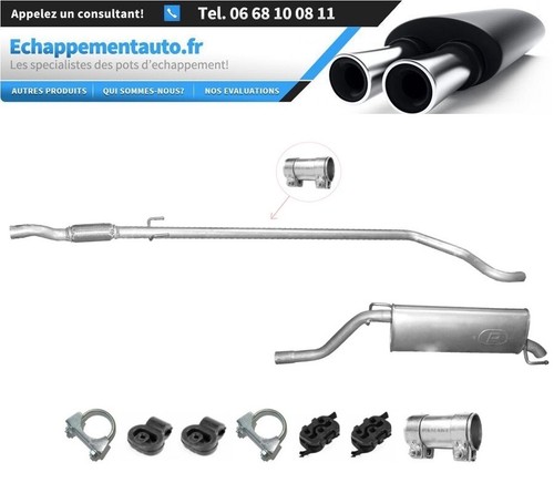 échappement opel corsa - Échappement, 1.3