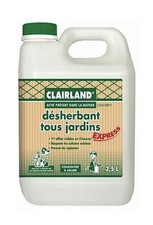 Désherbant tous jardins concentré à diluer 2.5 litres CLAIRLAND