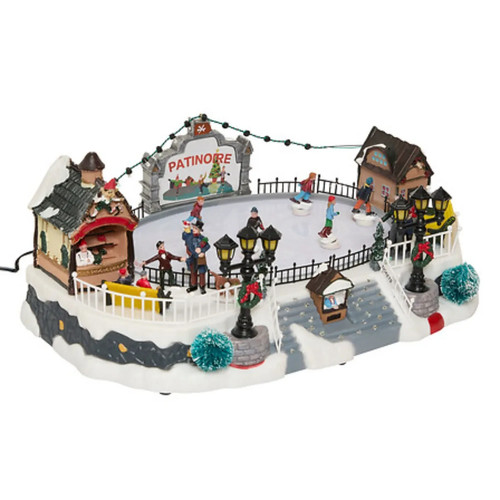 Village lumineux patinoire