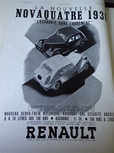 Renault novaquatre 226 - novaquatre, +