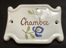 Ancienne plaque porte - plaque,
