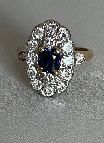 478 bague marquise ancienne - 478–,